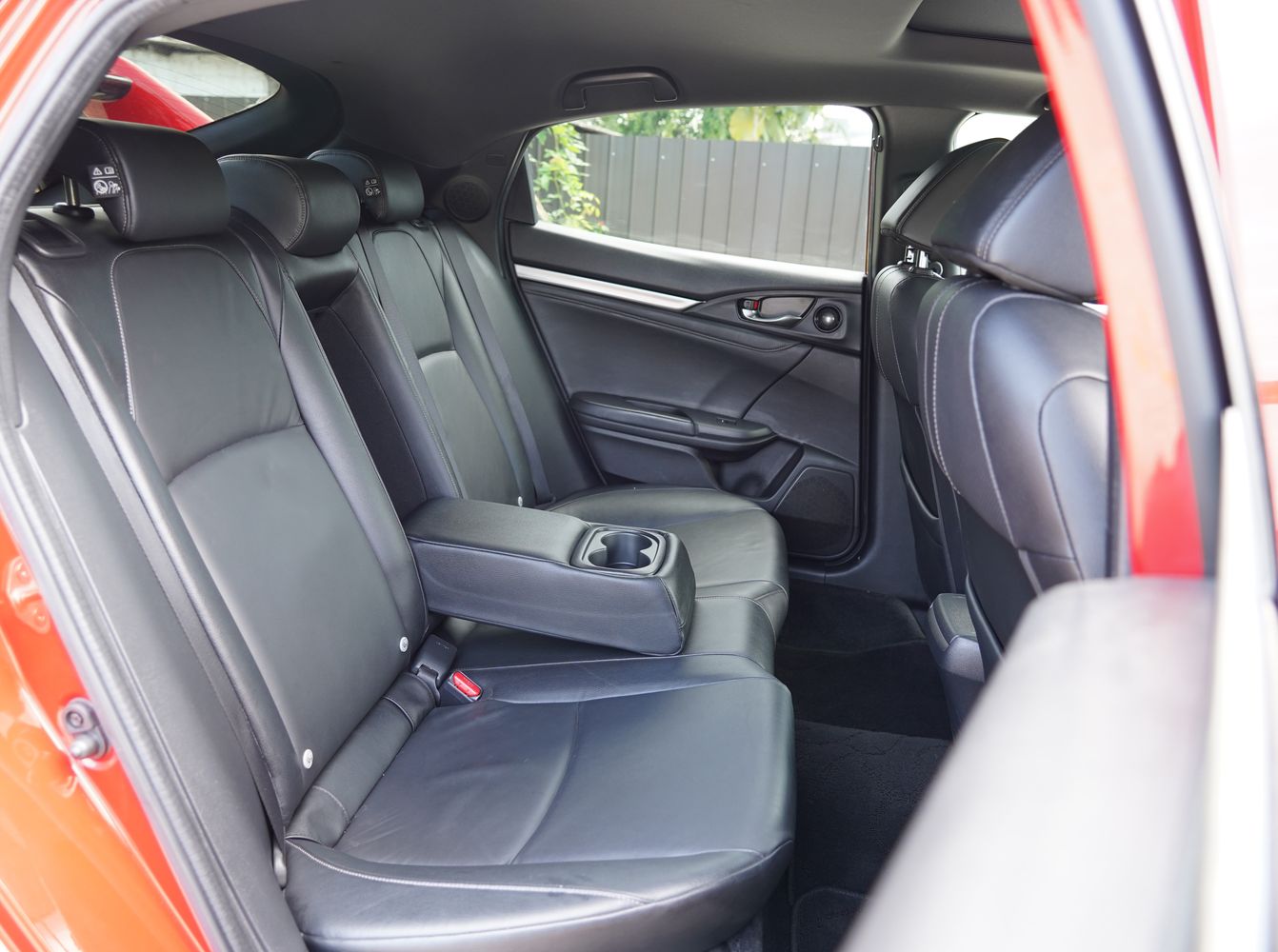 Honda Civic back interior