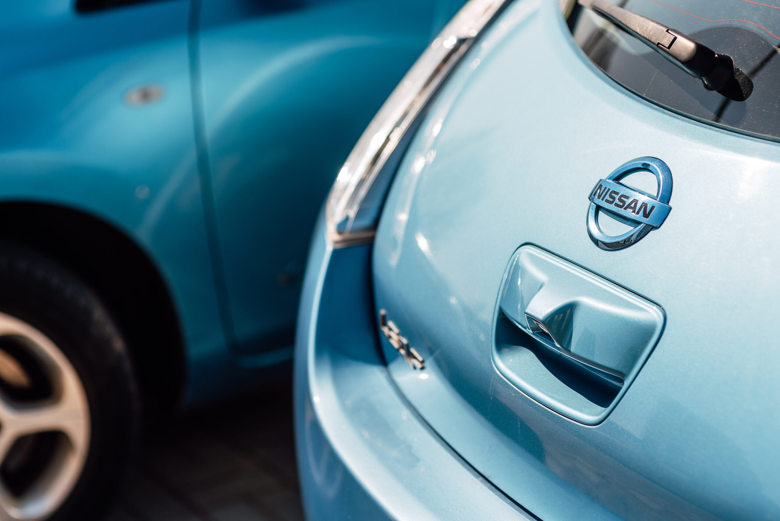 Nissan Leaf rear view