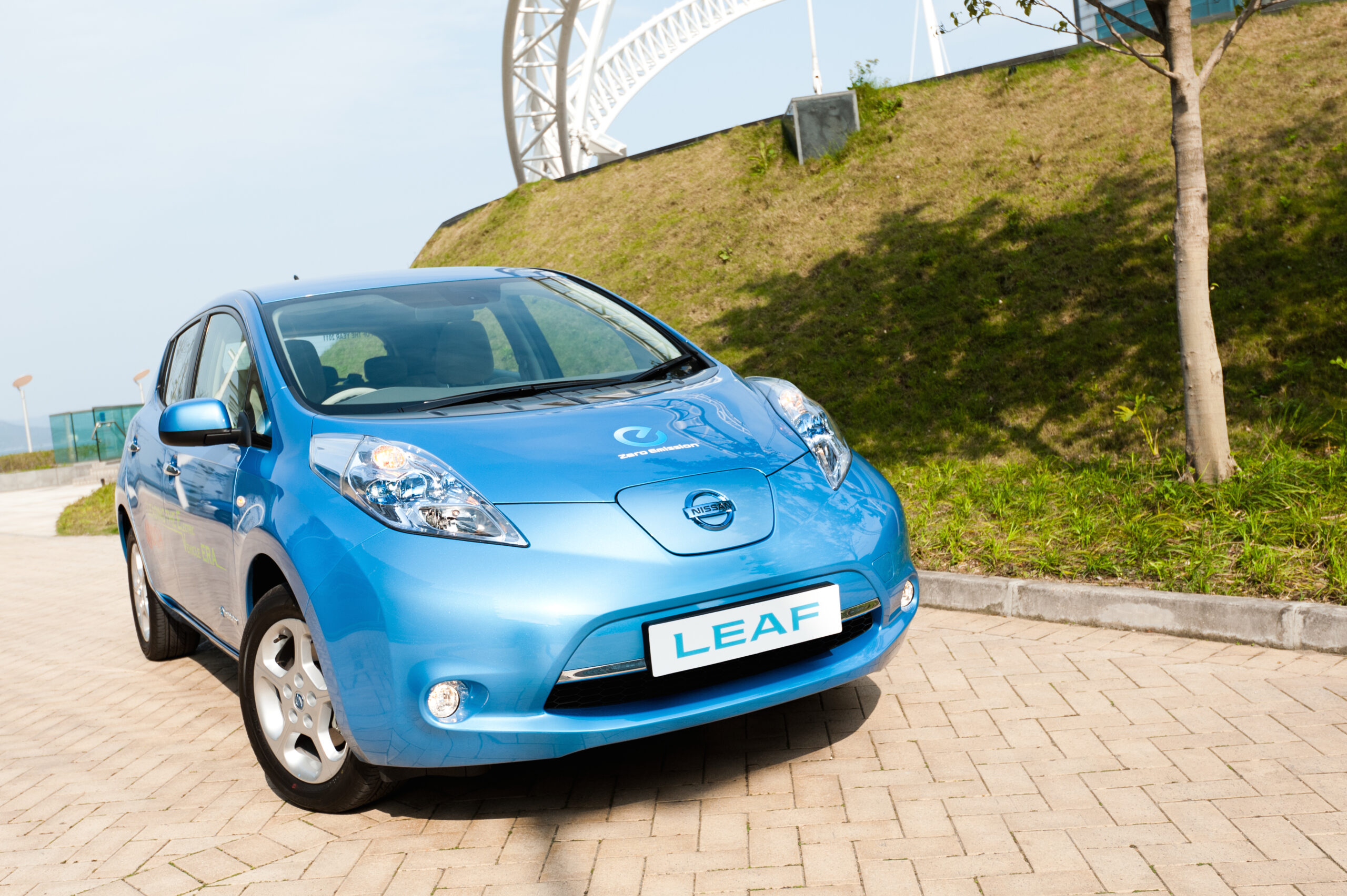 Nissan Leaf front view