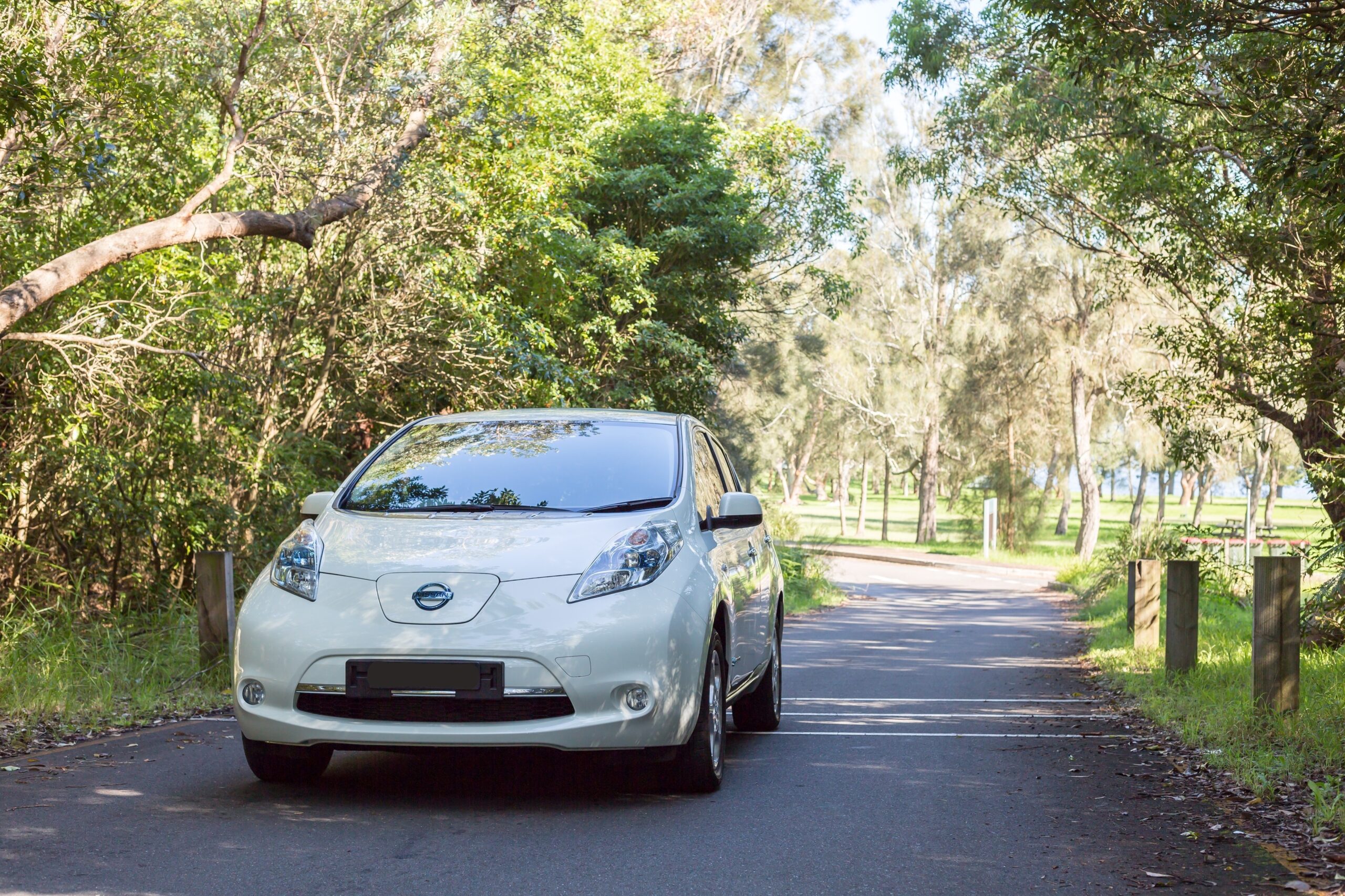 Nissan Leaf front view