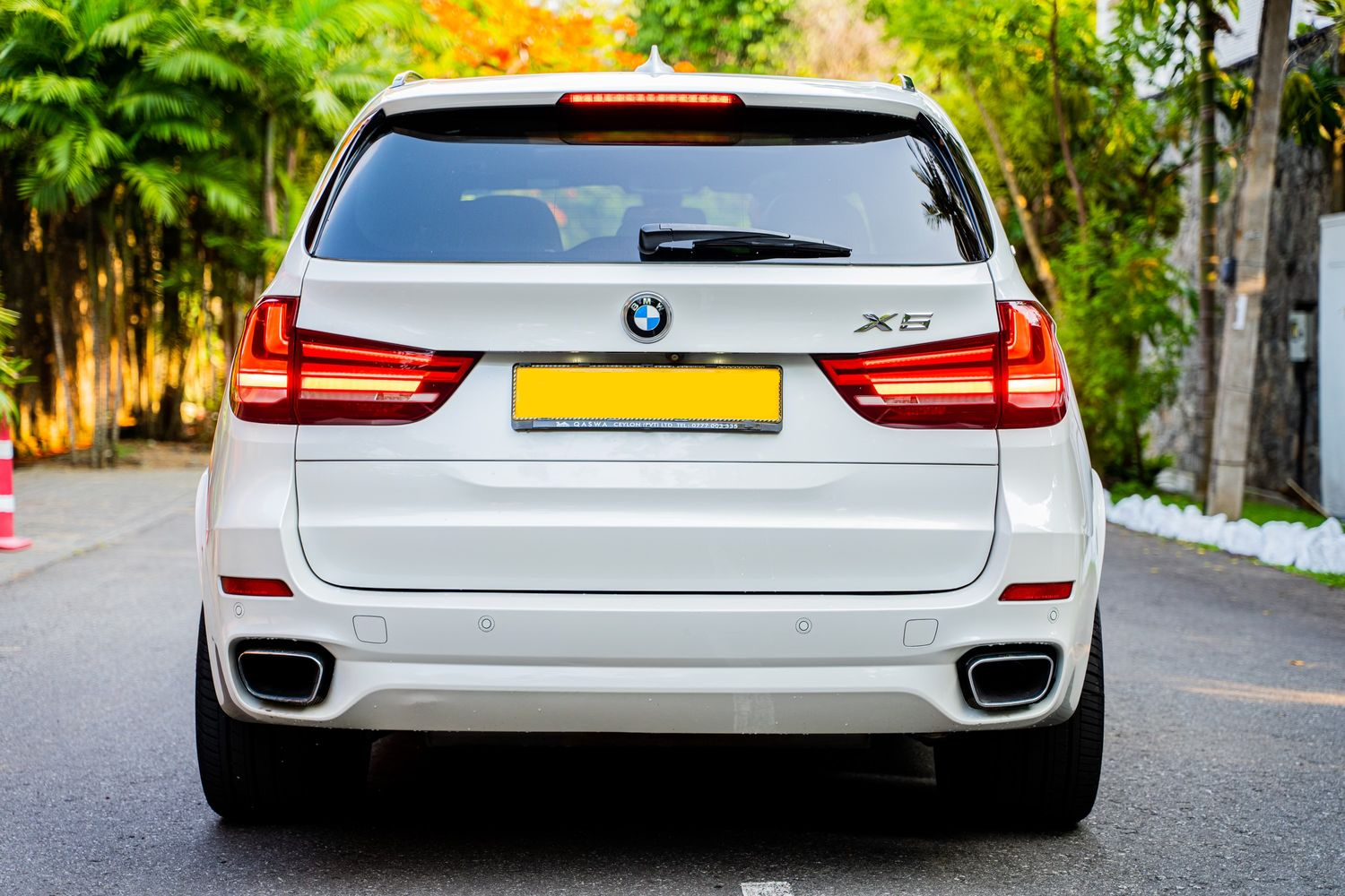 BMW X5 rear view