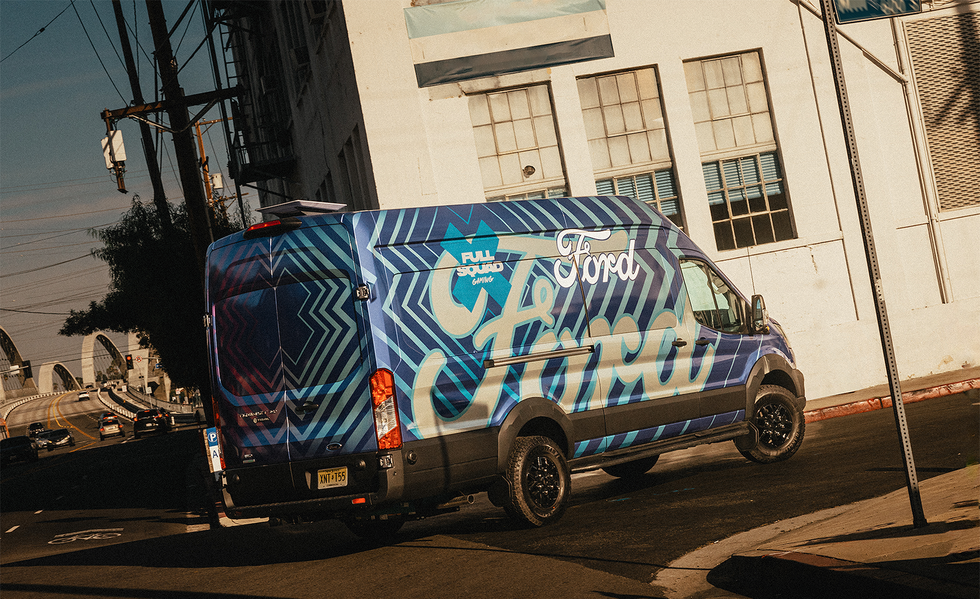Ford Gaming-Inspired Transit Trail Van එකක් එළිදක්වයි