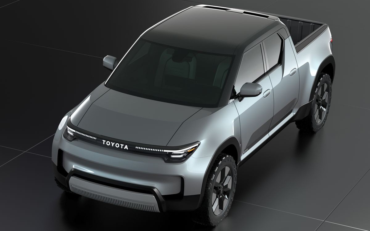 Toyota EPU Concept එක Electric Pickup එකක් ලෙස නිර්මාණයට සූදානම්