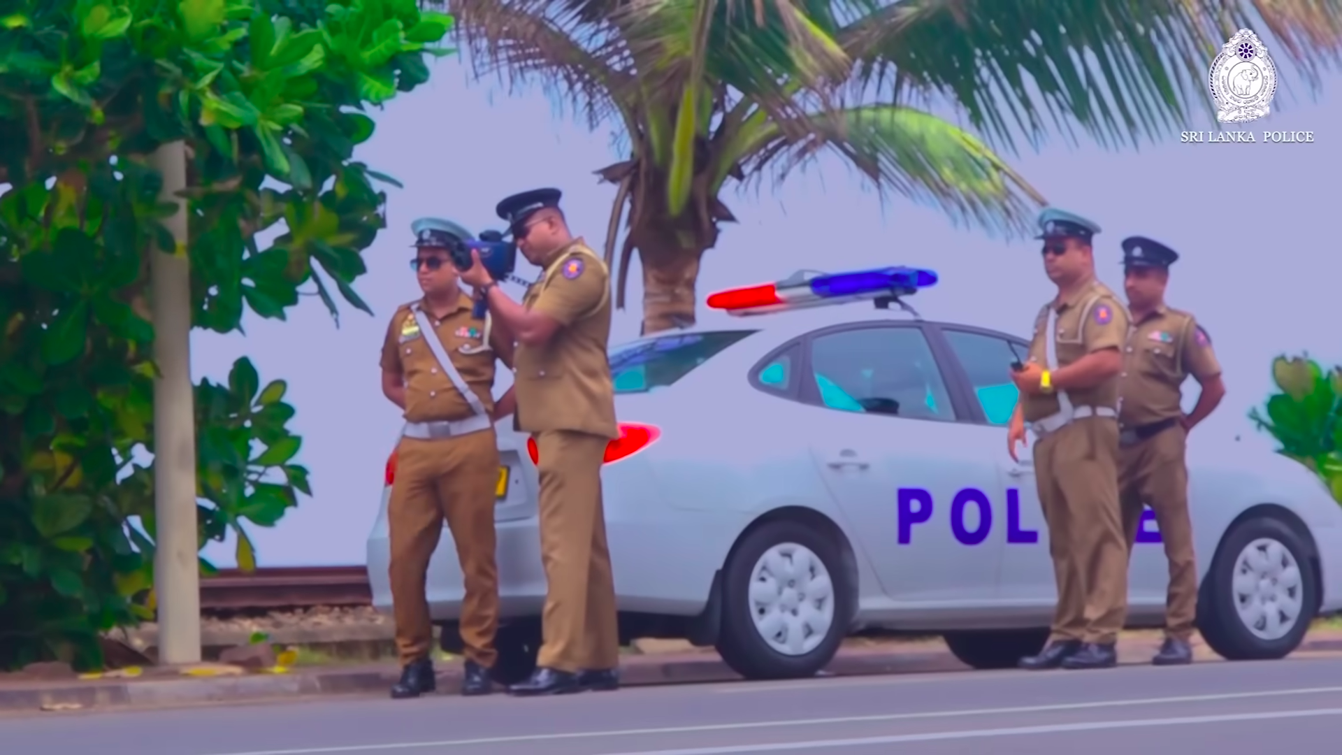 පොලිසියට අලුතින්ම ආපු SPEED GUN